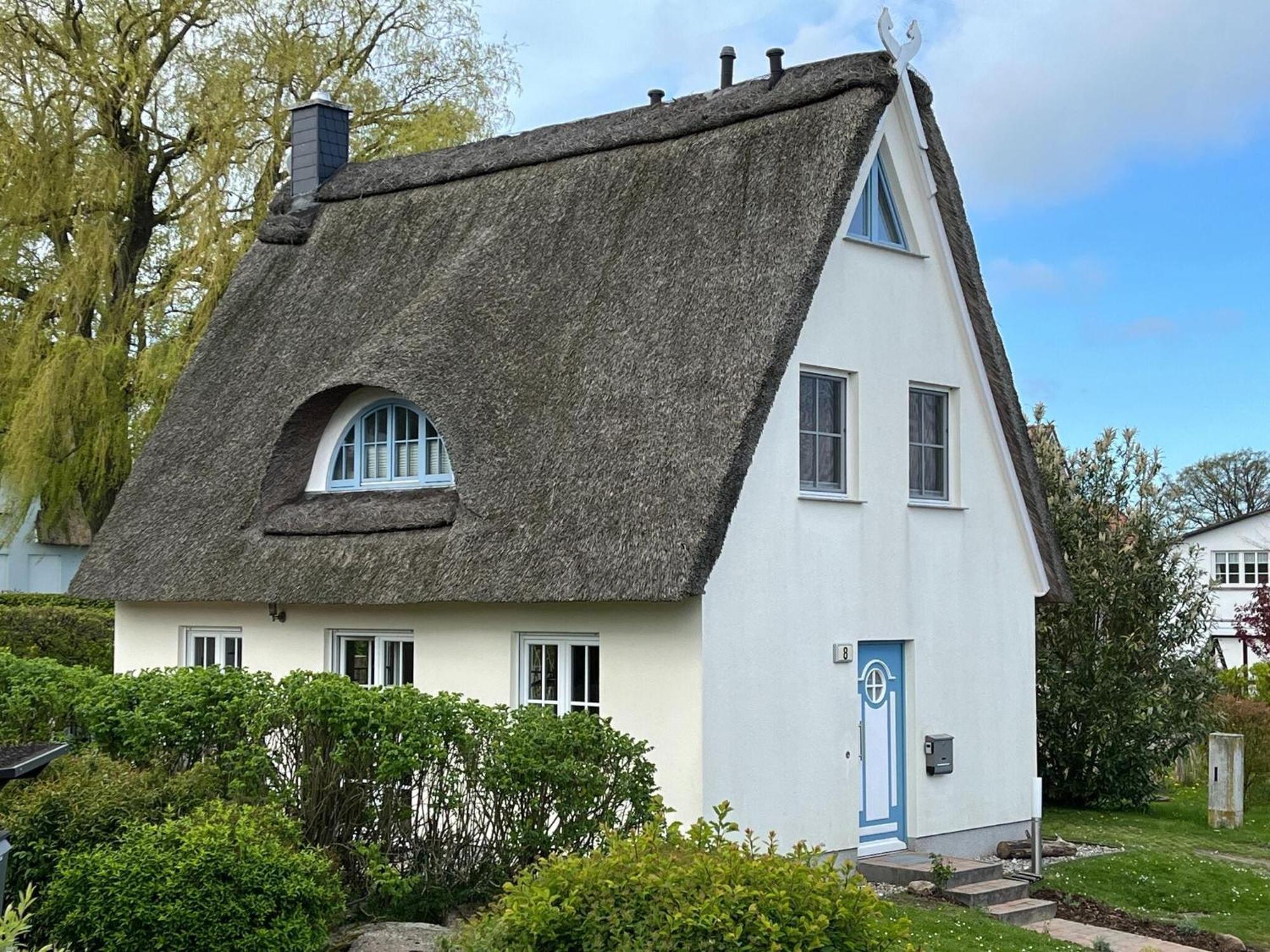 Reetdachhaus Mit Eigenem Strandkorb In Wohlenberg An Der Ostsee Ngoại thất bức ảnh